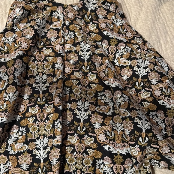 Caroline Constance Floral Embroidered Strapless Bustier Dress XS - Picture 7 of 8